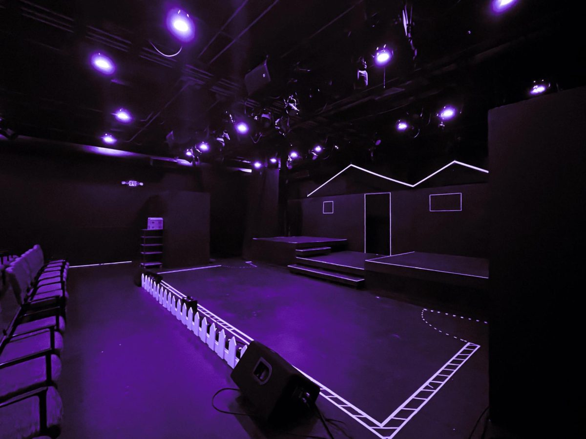 Empty+stage+set+for+the+Next+to+Normal+musical+at+the+Manhattan+Arts+Center.+