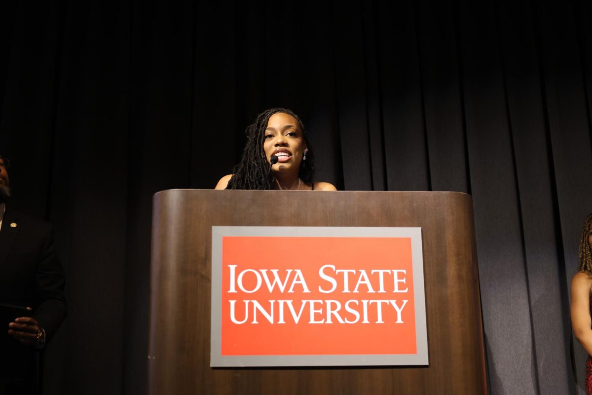 Janiya Cato was elected chair of the Big 12 Council on Black Student Government at this year's Big 12 Conference on Black Student Government. The event was held from Feb. 29 to March 2 at Iowa State. (Photo Courtesy of Janiya Cato)