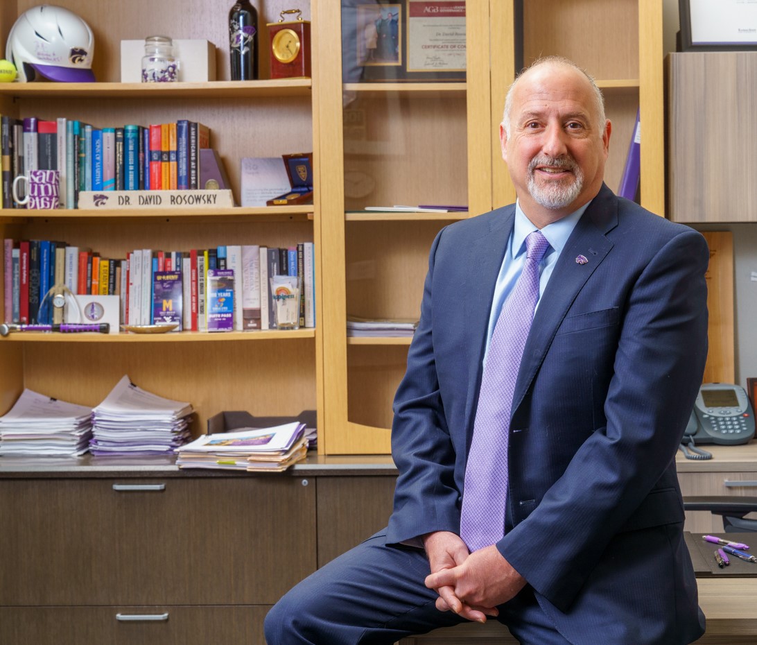 The Next-Gen K-State theme for March is Research and Discovery Innovation. David Rosowsky, team lead for the initiative, said K-State hopes to increase research expenditures by 50% by 2030. (Photo courtesy of David Rosowsky)