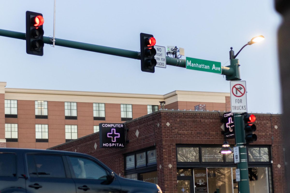 City engineer Brian Johnson proposed a traffic light master plan to increase safety on Manhattan roads. This plan will improve communication between traffic signals.