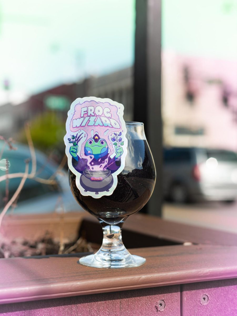 On April 20, 2023, Manhattan Brewing Company released Frog Wizard Sour Ale in collaboration with Switch Wicked. This year, Manhattan Brewing Company and Switch Wicked turned the celebration into a festival, taking place on April 20. (Photo Courtesy of Blane Worley) 