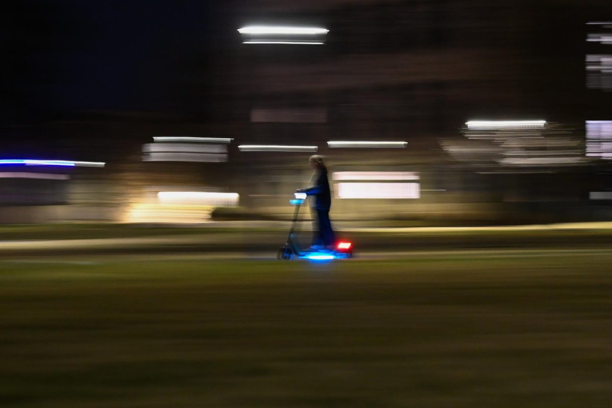 Micro mobility firm Veo released scooters on Kansas State's campus and surrounding areas over the first weekend in March.