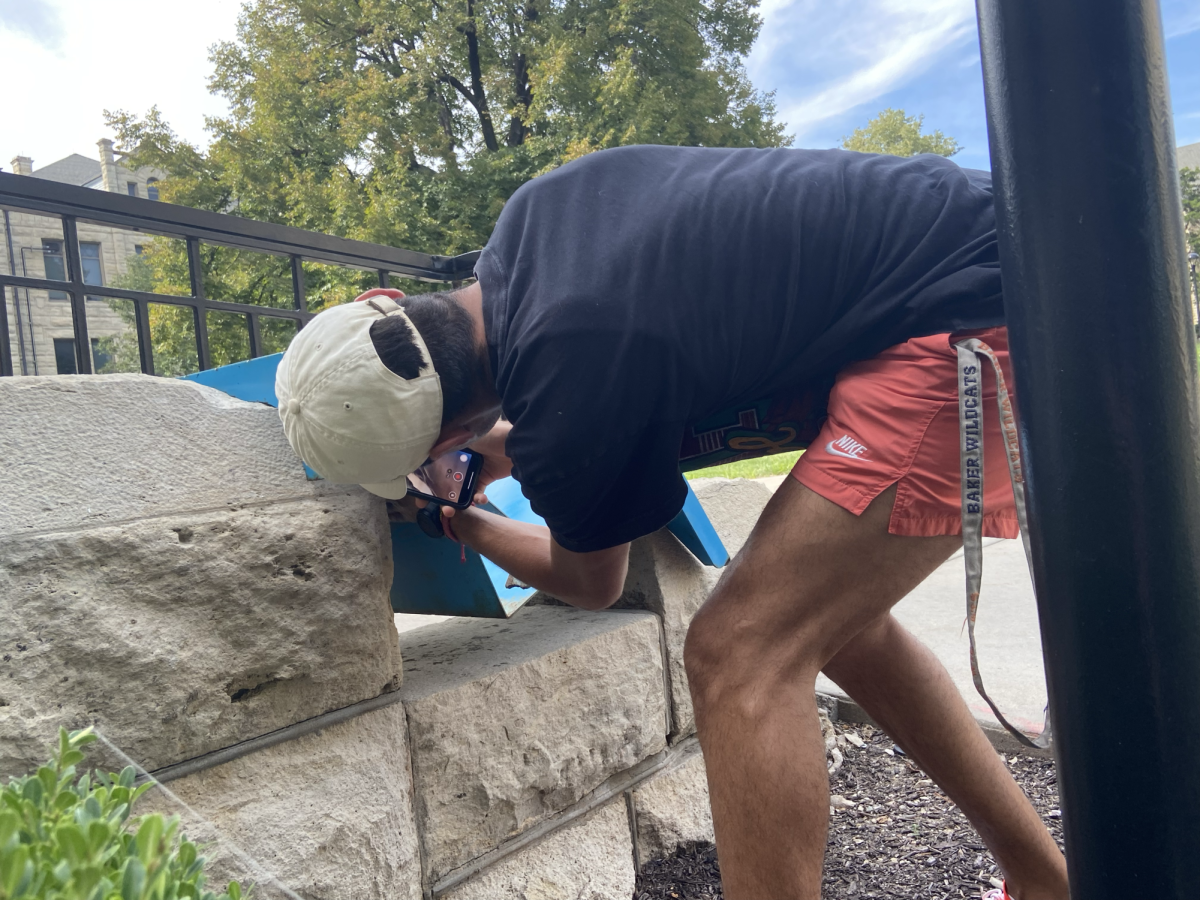 Mystery man hides money across K-State