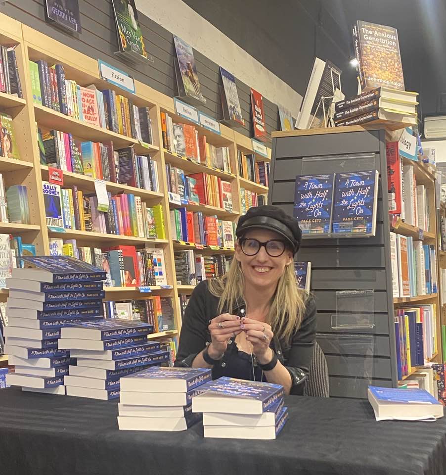 Page Getz hosts her Vancouver based launch after her initial book launch in Wichita, Kan. (Photo courtesy of Page Getz)