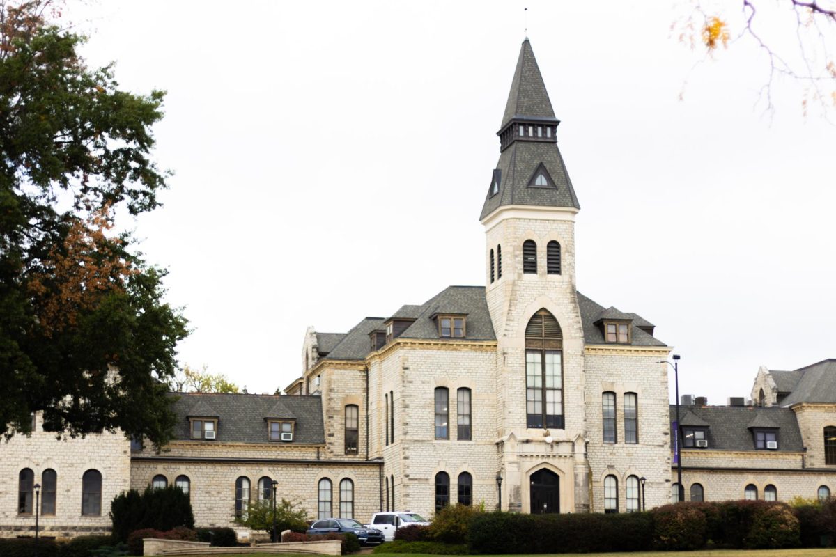 Anderson Hall houses the Office of the President, Office of Admissions and other administrative offices. (ARCHIVE PHOTO BY AVERY JOHNSON)