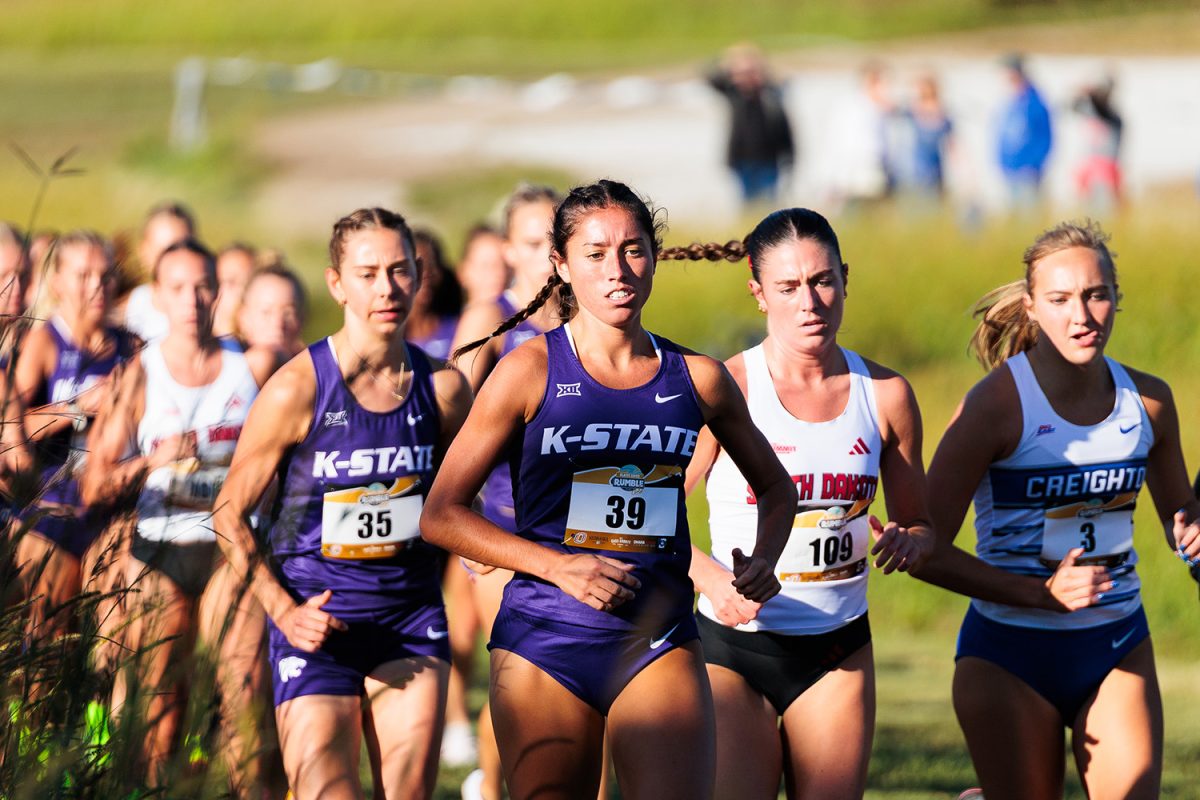 K-State Cross Country at Platte River Rumble September 5, 2025. (Photo courtesy of K-State Athletics)