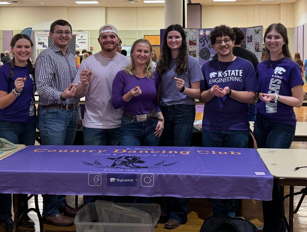 Photo courtesy of the K-State Country Dance Club