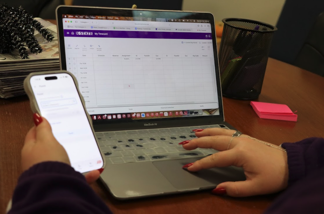 ADP is the new software K-State employees will use to manage their time and leave. Users can clock in/out from their mobile phone or computer.