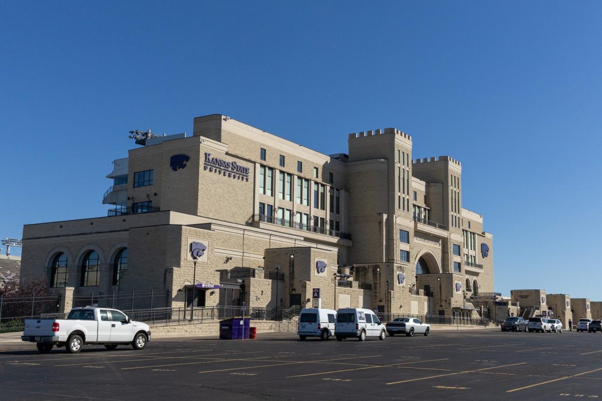 The north-west side of Bill Snyder Family Stadium on Oct. 19, 2025.