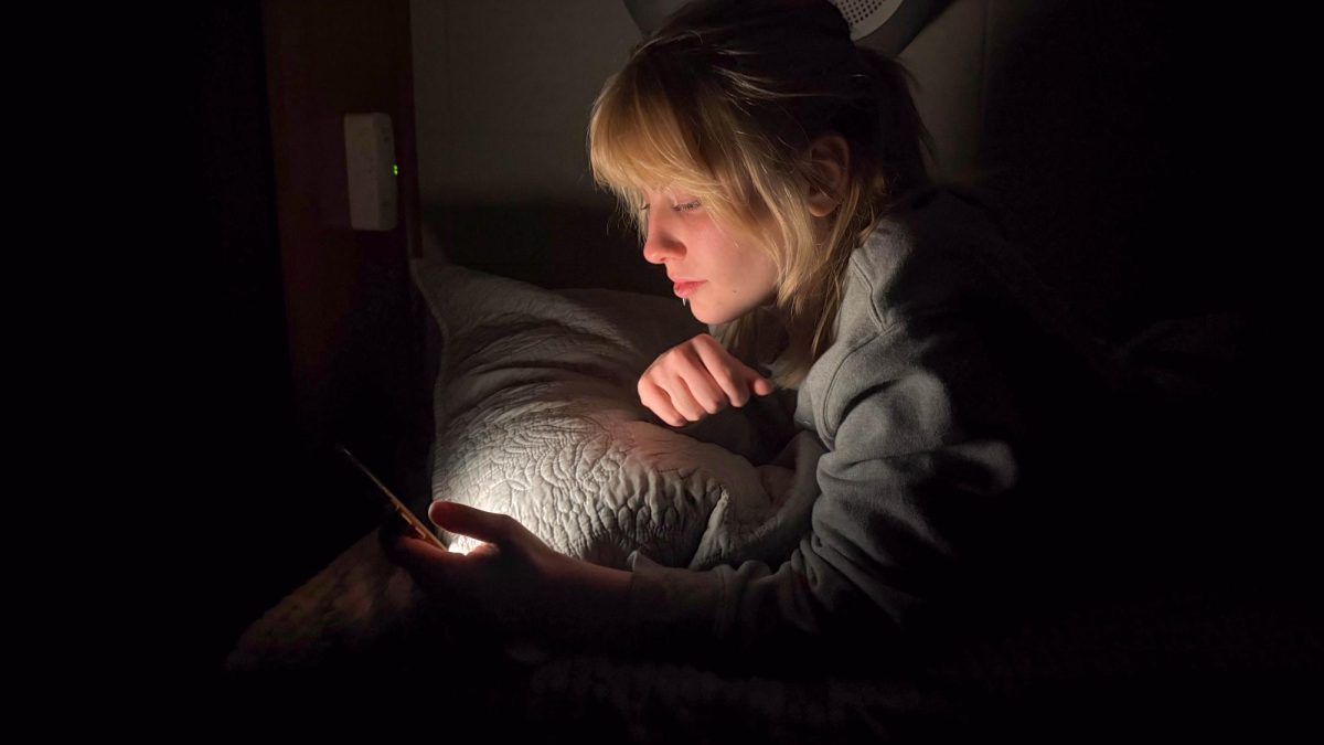 A large amount of young adults spend their downtime scrolling through social media where they are overexposed to concepts of political polarization and conflict in the current political climate.