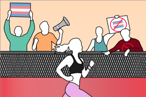 Opinion: Fair or Foul illustration by Collegian designer Cohen Gille