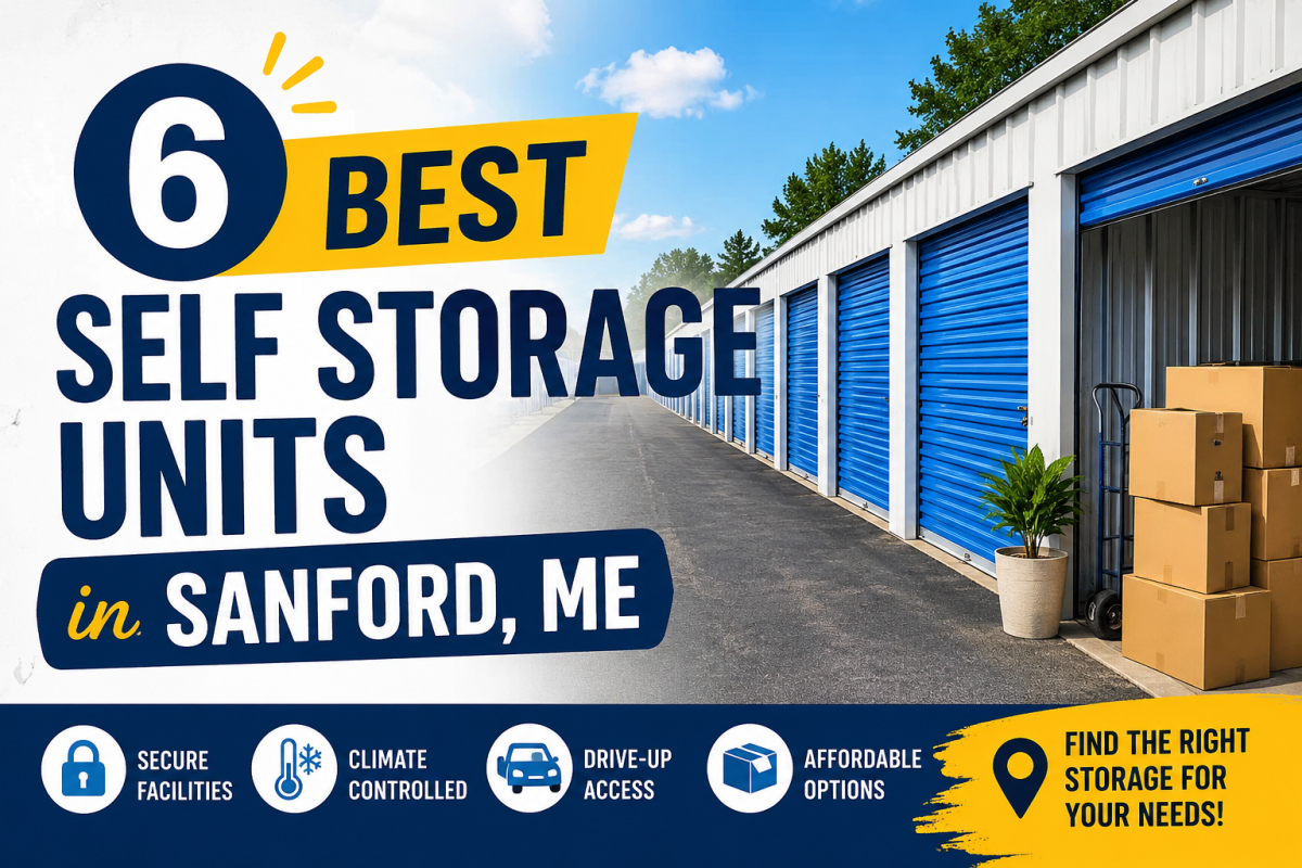 6 Best Self Storage Units in Sanford, ME (2026)