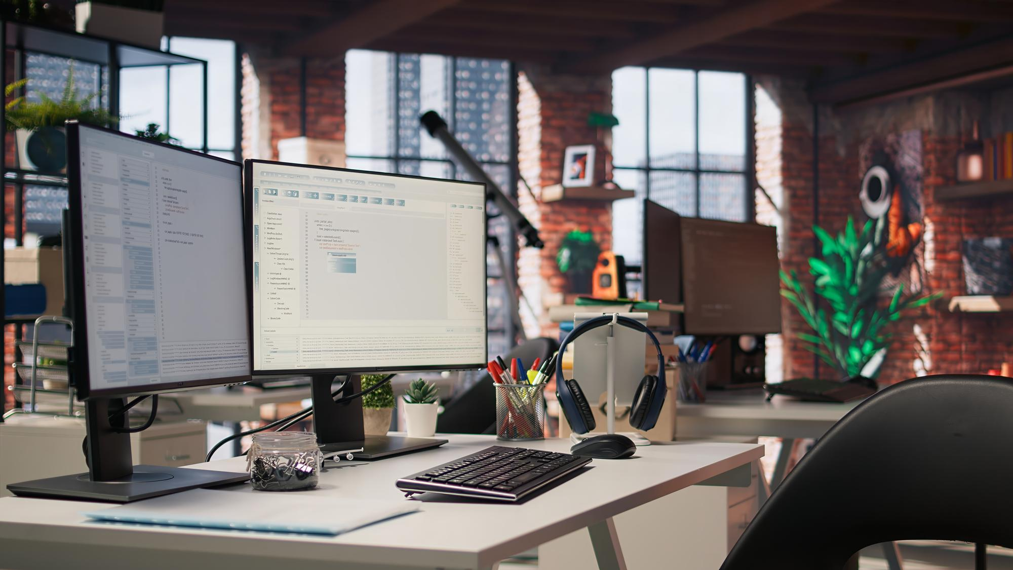 Online casino software running across a desktop monitor