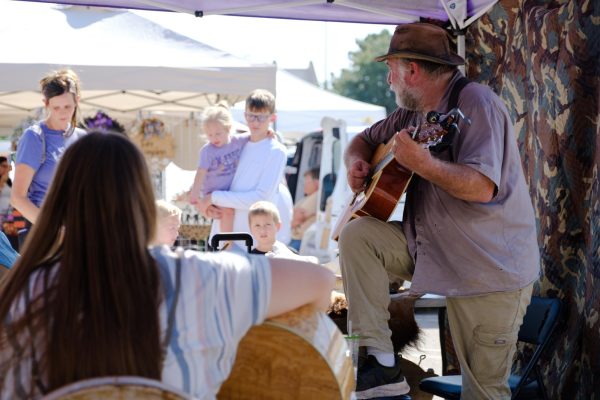 Navigation to Story: Scenes of Folk Music at the Farmers Market