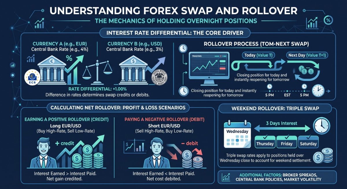 What Is Swap on Forex? How to Calculate the Forex Swap Rates?