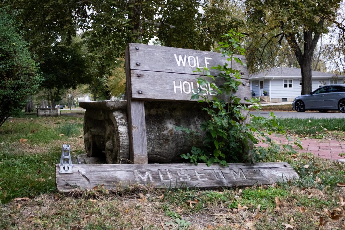 The Wolf House Museum sits at 630 Fremont St. The house was originally built in 1868 and now serves as a museum. 