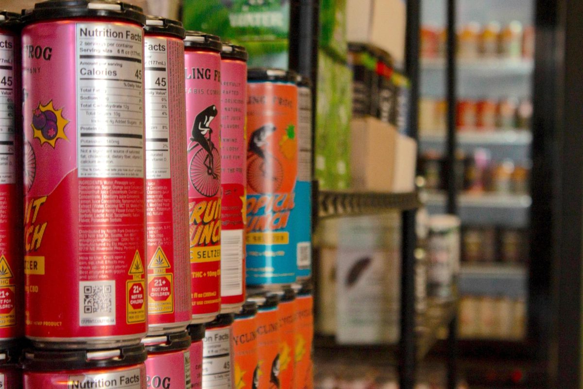 Coffee Pott Co., located on 11th Street in Manhattan, opened in August. The shop provides an alternative to alcohol, selling hemp-derived cannabis products.