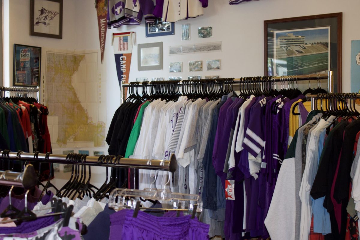 Little Apple Vintage Shop sits small but proud amidst the hustle and bustle of Aggieville. Owner Matthew Klassen, who turned his hobby into a business, opened the shop in 2025.