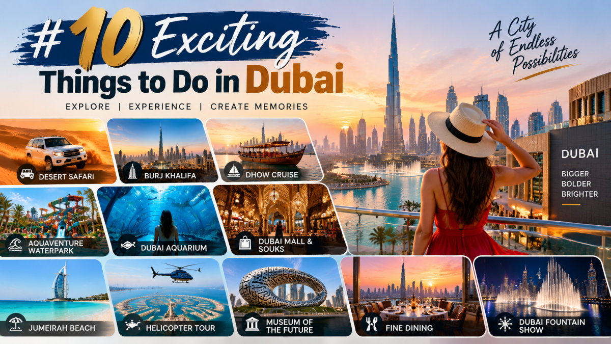 10 Exciting Things to Do in Dubai for an Unforgettable Trip
